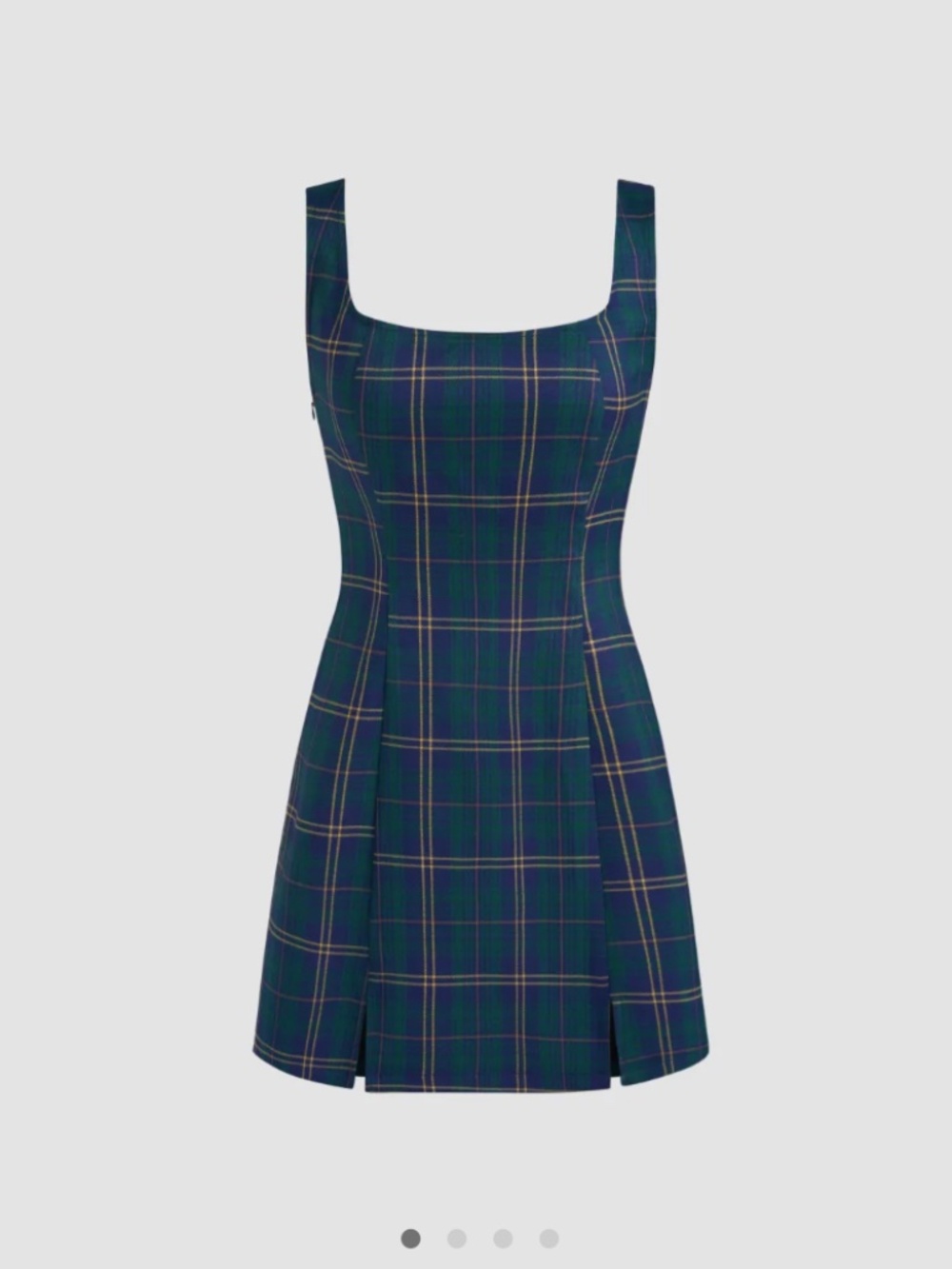 Cider plaid mini dress NWT